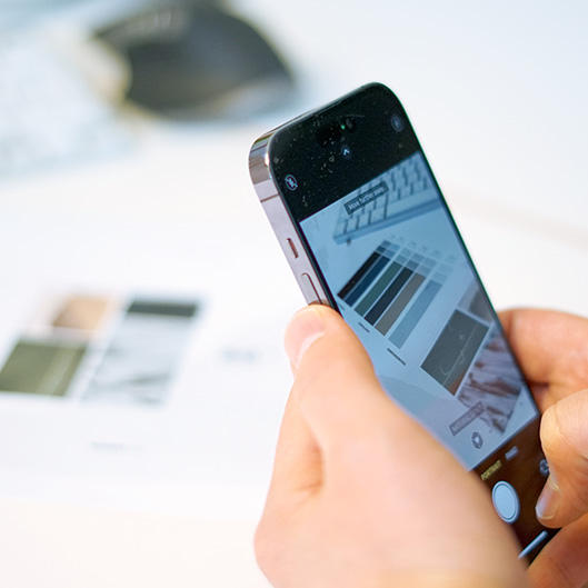 Wir erstellen ein Bild von unserem iPhone